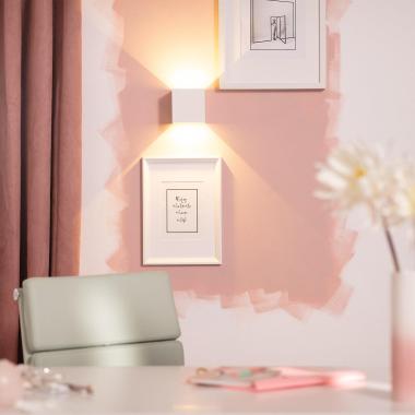 Image of Edit Eros Cool White LED Outdoor IP44 Up & Down Wall Light