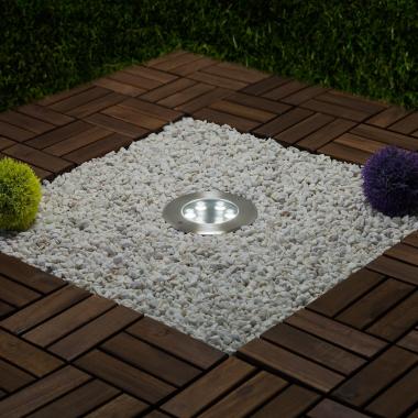 Image of 6W Warm White LED Recessed Ground Light IP67