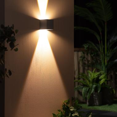 Image of Edit Eros Cool White LED Outdoor IP44 Up & Down Wall Light