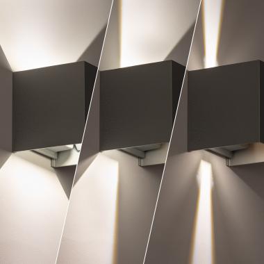 Image of Edit Eros Cool White LED Outdoor IP44 Up & Down Wall Light