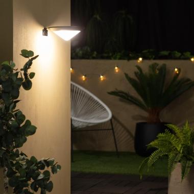 Image of Suri Tucson Solar LED Outdoor Wall Light with PIR Sensor