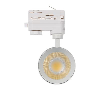 Image of Three Circuit 30W Neutral White White Dimmable LED Track Light New Mallet