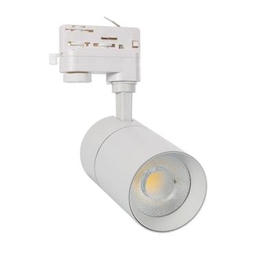 Image of Three Circuit 20W Neutral White White Track Light Dimmable LED New Mallet