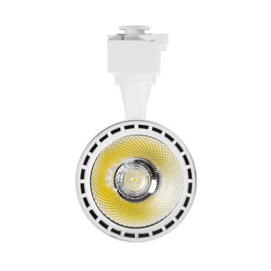 Image of Single Circuit 20W Cool White LED Track Light Bron