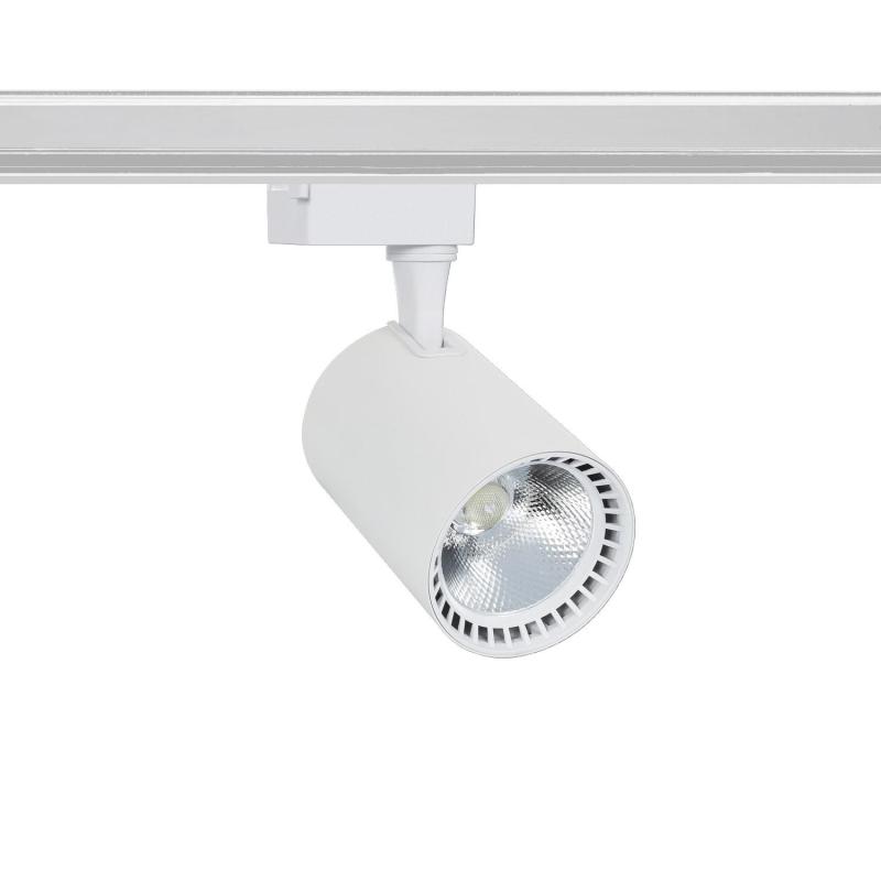 Image of Single Circuit 40W Cool White LED Track Light Bron