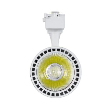 Image of Single Circuit 40W Cool White LED Track Light Bron