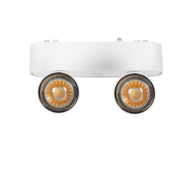 Image of Magnetic Track 25mm Double Super Slim 10W Warm White LED Track Spotlight CRI90