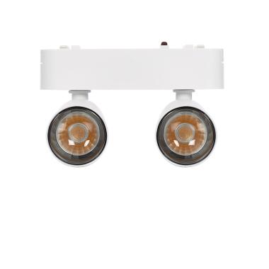 Image of Magnetic Track 25mm Double Super Slim 14W Warm White LED Track Spotlight CRI90