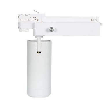 Image of Three Circuit 15-60º Multiangle 40W Warm White LED Track Light Wolf