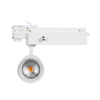 Image of Three Circuit 15-60º Multiangle 40W Warm White LED Track Light Wolf