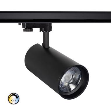 Image of Three Circuit 30W Colour Selectable CCT LED Track Light New d'Angelo Gradual Optic 36º LIFUD