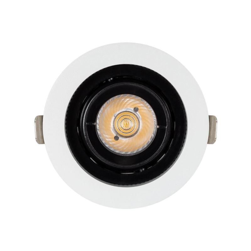 Image of Round Expert Colour 12W Cool Daylight COB LED Adjustable Downlight Cutout 100mm
