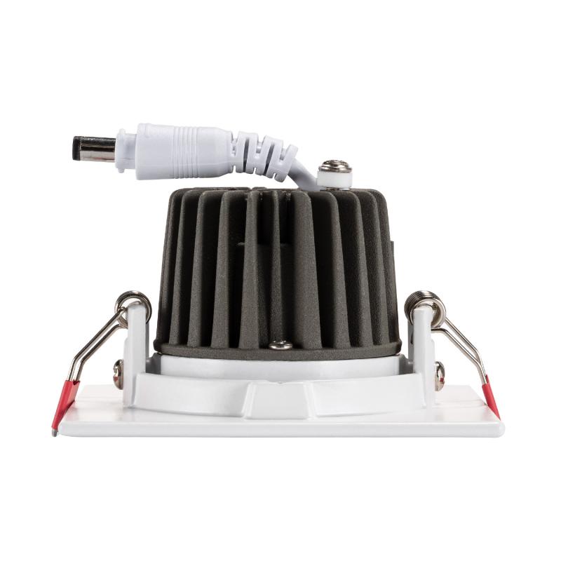 Image of Square 5W Cool White COB LED Adjustable Downlight New Madison Cutout 75mm
