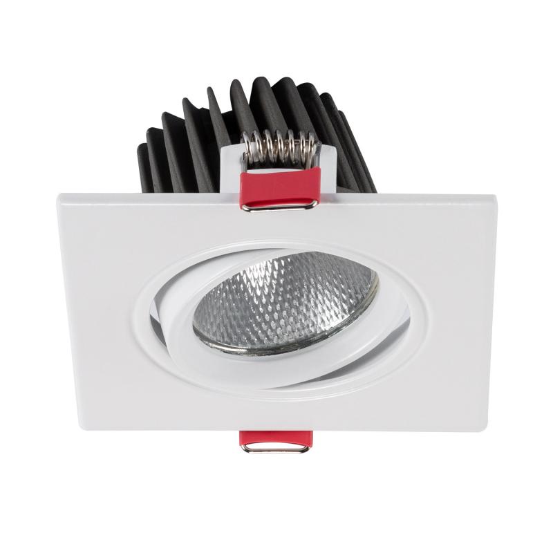 Image of Square 5W Cool White COB LED Adjustable Downlight New Madison Cutout 75mm