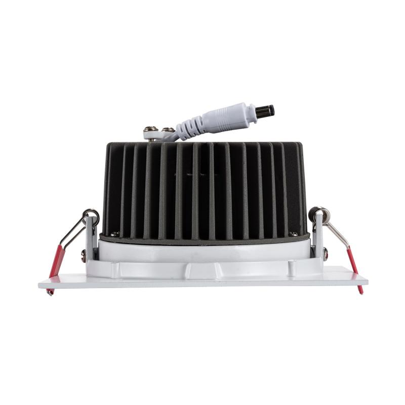 Image of Square 15W Warm White COB LED Adjustable Downlight New Madison Cutout 115mm