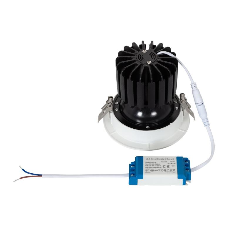 Image of Round Expert Colour 18W Cool Daylight COB LED Adjustable Downlight Cutout 115mm