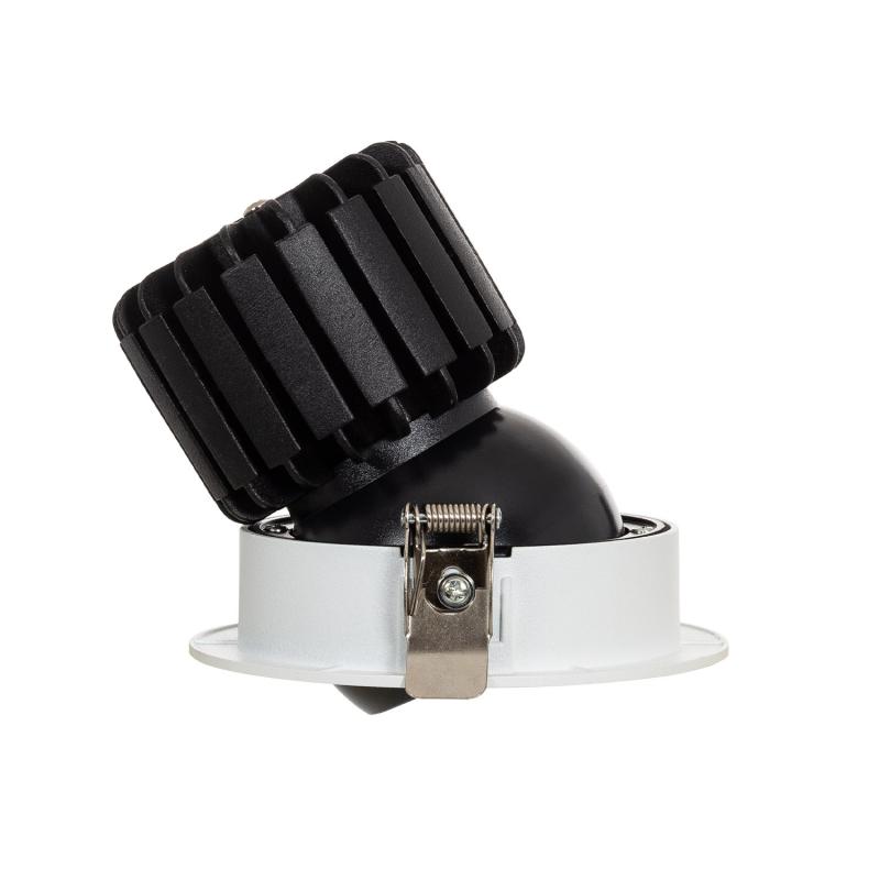 Image of Round Expert Colour 12W Cool Daylight COB LED Adjustable Downlight Cutout 100mm