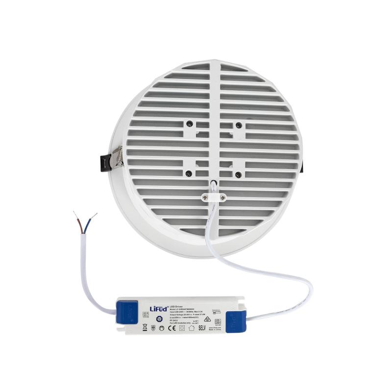 Image of Round Luxpremium 36W Cool Daylight LED Downlight Cutout 140mm with LIFUD Driver