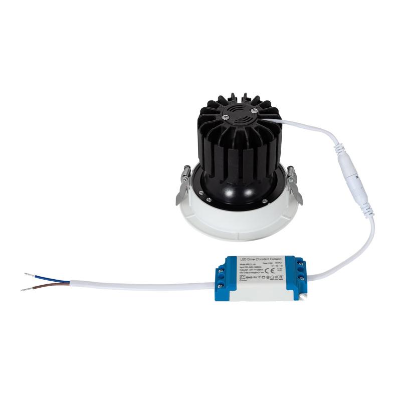 Image of Round Expert Colour 12W Cool Daylight COB LED Adjustable Downlight Cutout 100mm