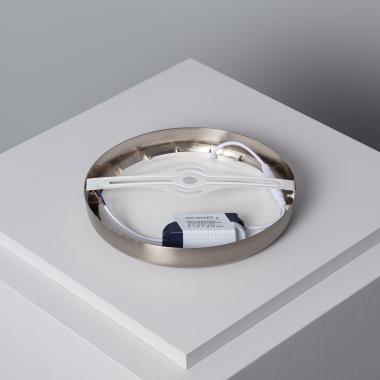 Image of 18W Round 5000K LED Flush Ceiling Light D225 mm