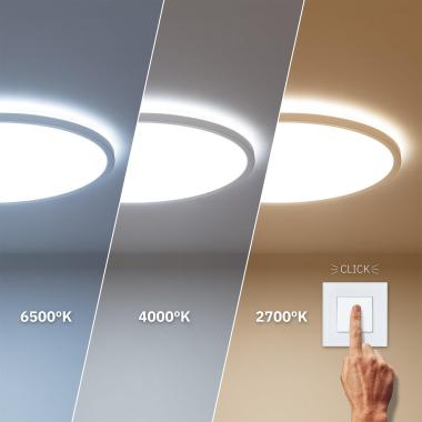 Image of 24W Round CCT Double Sided SwitchCCT LED Panel 420 mm