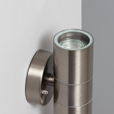 Image of Edit Satin Outdoor Up & Down Wall Light