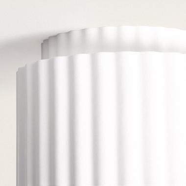 Image of Edit Column Plaster Flush Ceiling Light