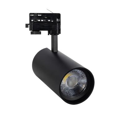 Image of Three Circuit 30W Colour Selectable CCT LED Track Light New d'Angelo Gradual Optic 36º LIFUD