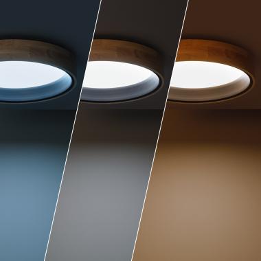 Image of Edit Dari Round 20W CCT LED Flush Ceiling Light