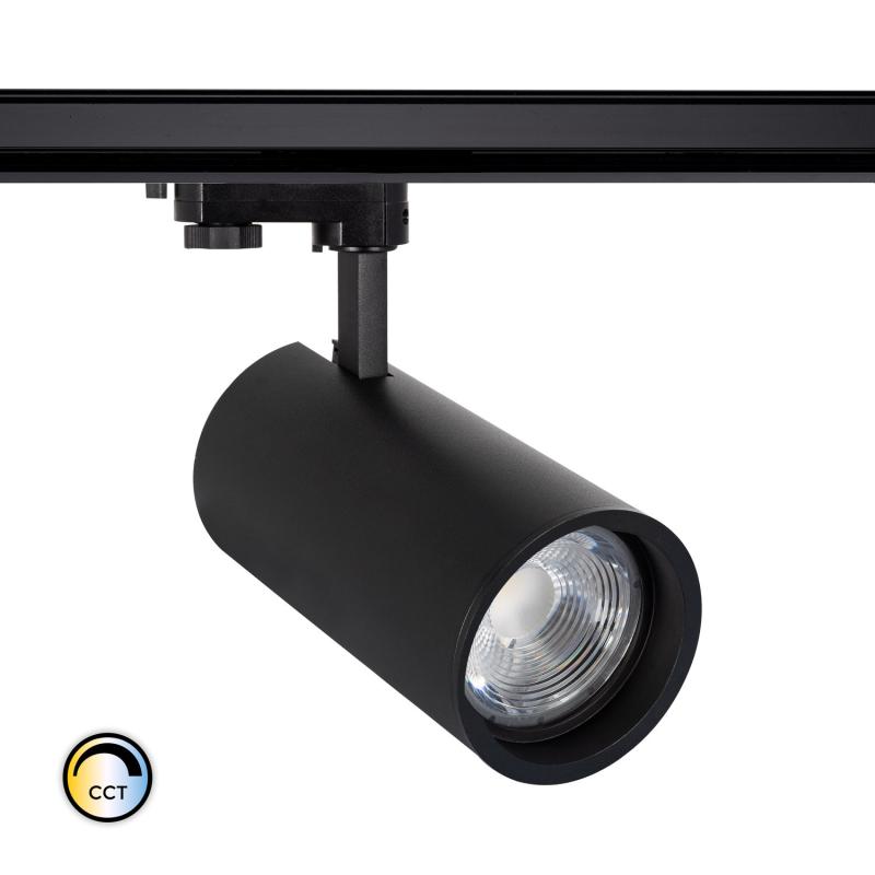 Image of Three Circuit 30W Colour Selectable CCT LED Track Light New d'Angelo Gradual Optic 36º LIFUD