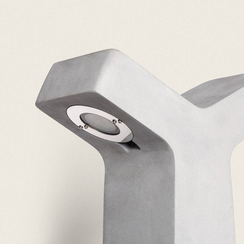 Image of Edit Quiral 700 Concrete LED Outdoor Bollard Light