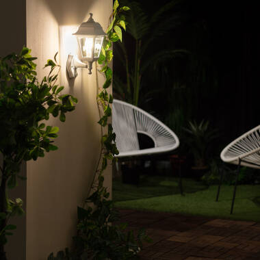Image of Edit Mini Villa Outdoor Lantern Wall Light with PIR Sensor