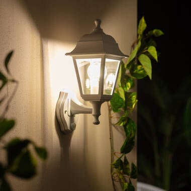 Image of Edit Mini Villa Outdoor Lantern Wall Light with PIR Sensor