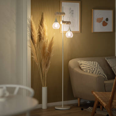 Image of Edit Monah 2 Light Floor Lamp