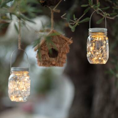 Image of Suri Jar Outdoor Solar LED Feature Light