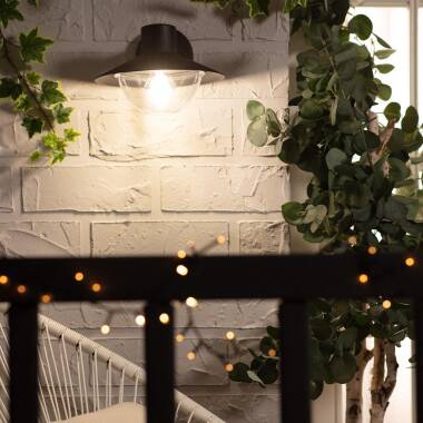 Image of Edit Neiva Outdoor Hanging Lantern Wall Light
