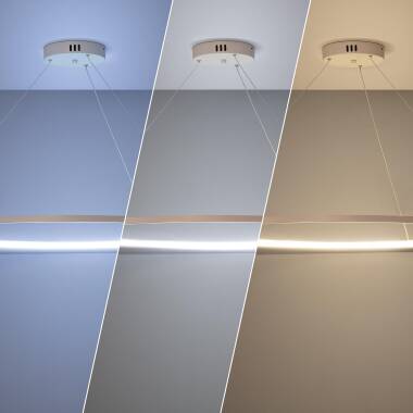 Image of Edit Big Ivalo White Selectable LED Ceiling Pendant Light