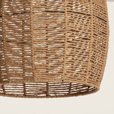 Image of Edit Mahali Braided Paper Ceiling Pendant Light
