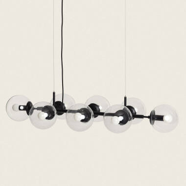 Image of Edit Wassily 8 Light Bar Glass Ceiling Pendant Light