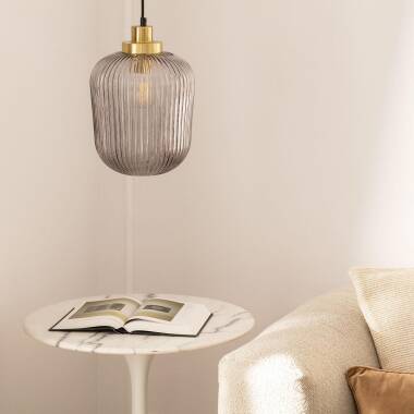 Image of Edit Lightara Glass Ceiling Pendant Light