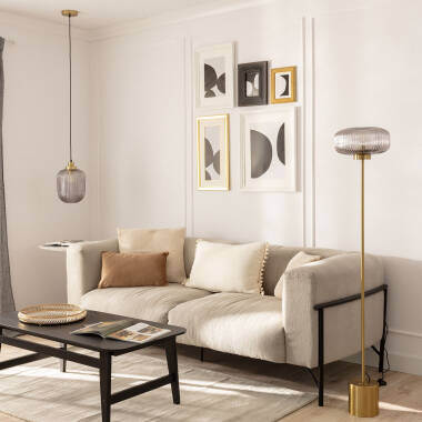 Image of Edit Lightara Glass Ceiling Pendant Light
