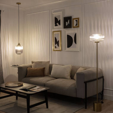 Image of Edit Lightara Glass Ceiling Pendant Light