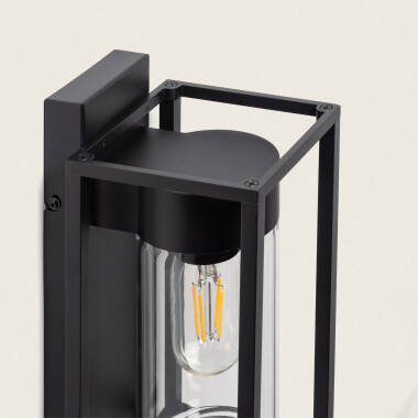 Image of Edit Nora Outdoor Hanging Lantern Wall Light with PIR Sensor