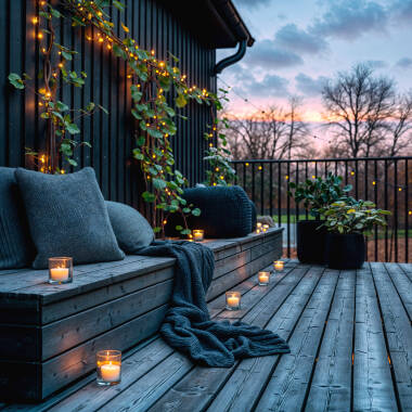 Image of Edit 5m Solar Warm White LED String Light