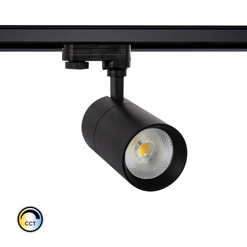 Image of Three Circuit 20W Selectable CCT Dimmable LED Track Light Mallet