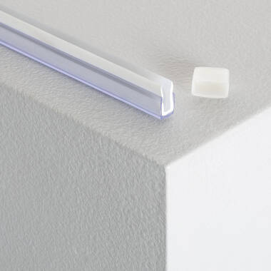 1M Polycarbonate Profile for 24V Neon LED Strips