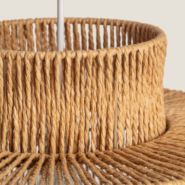 Image of Edit Neka Braided Paper Ceiling Pendant Light