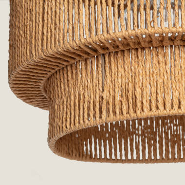 Image of Edit Neka Braided Paper Ceiling Pendant Light