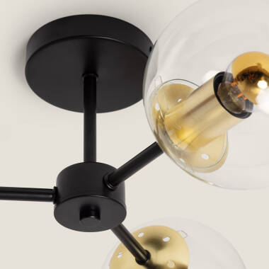 Image of Edit Wassily 3 Light Flush Ceiling Light