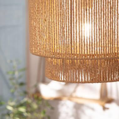 Image of Edit Neka Braided Paper Ceiling Pendant Light